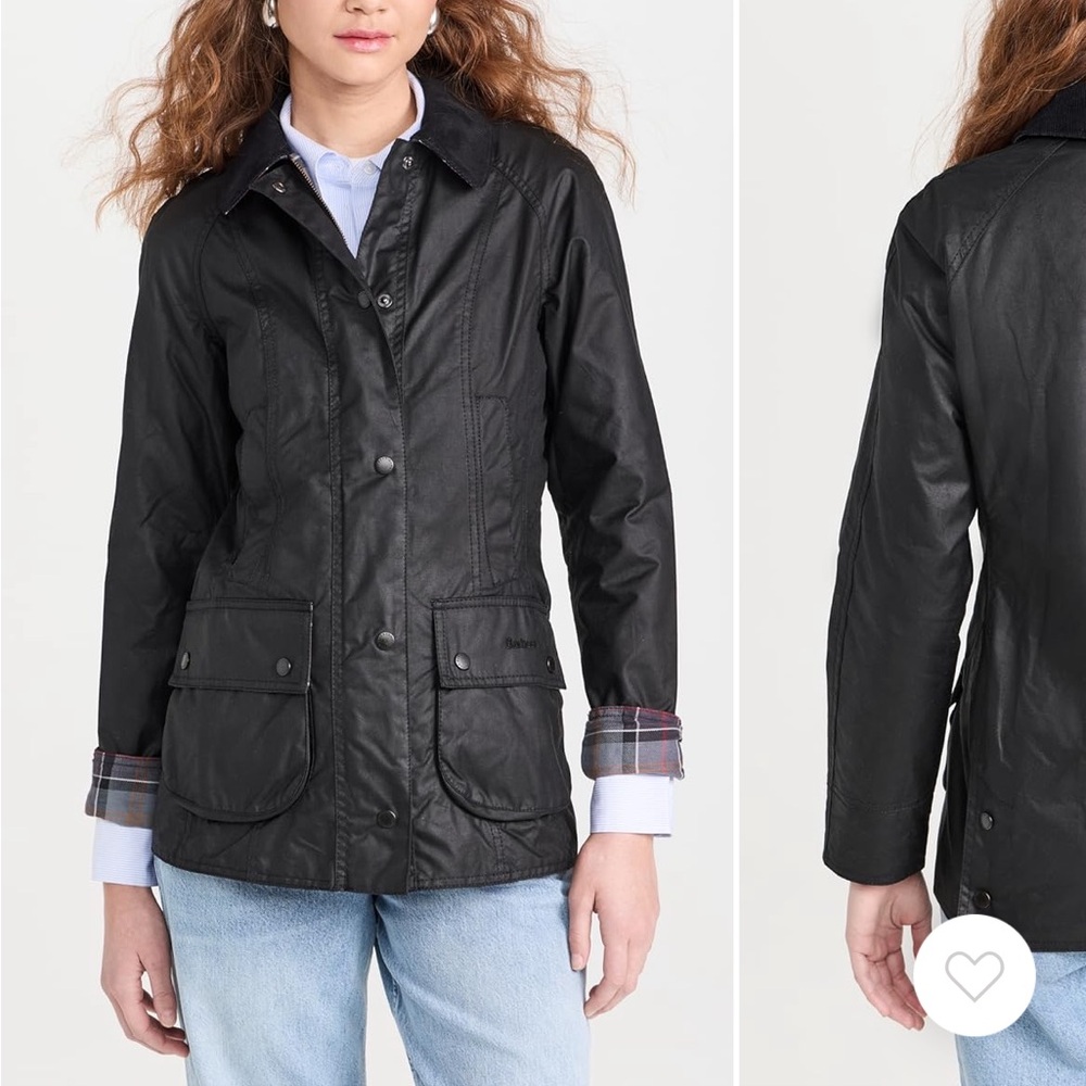 NWT Barbour Beadnell waxed jacket, size 4
